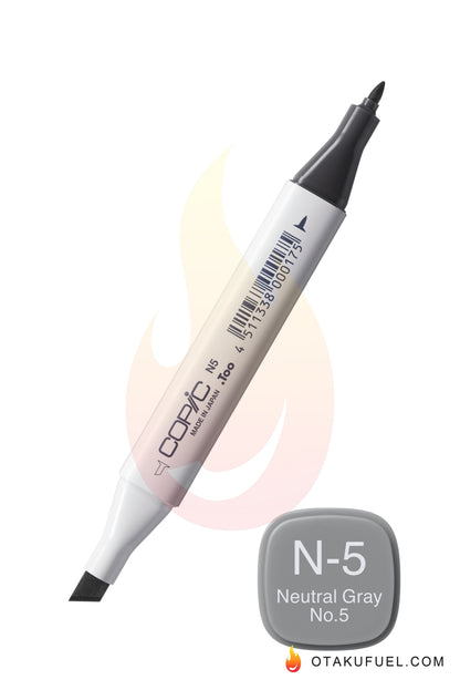 N5-C Neutral Gray No. 5 CLASSIC Copic Marker <inline style="float: right; margin-right: 10px; background-color: rgb(165, 169, 172);">&nbsp;&nbsp;&nbsp;&nbsp;&nbsp;&nbsp; </inline>