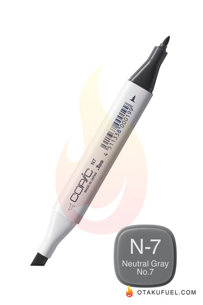 N7-C Neutral Gray No. 7 CLASSIC Copic Marker <inline style="float: right; margin-right: 10px; background-color: rgb(118, 121, 126);">&nbsp;&nbsp;&nbsp;&nbsp;&nbsp;&nbsp; </inline>