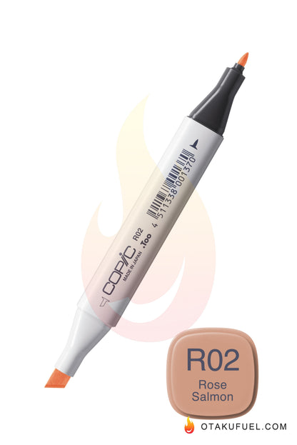 R02-C Rose Salmon CLASSIC Copic Marker <inline style="float: right; margin-right: 10px; background-color: rgb(253, 211, 199);">&nbsp;&nbsp;&nbsp;&nbsp;&nbsp;&nbsp; </inline>