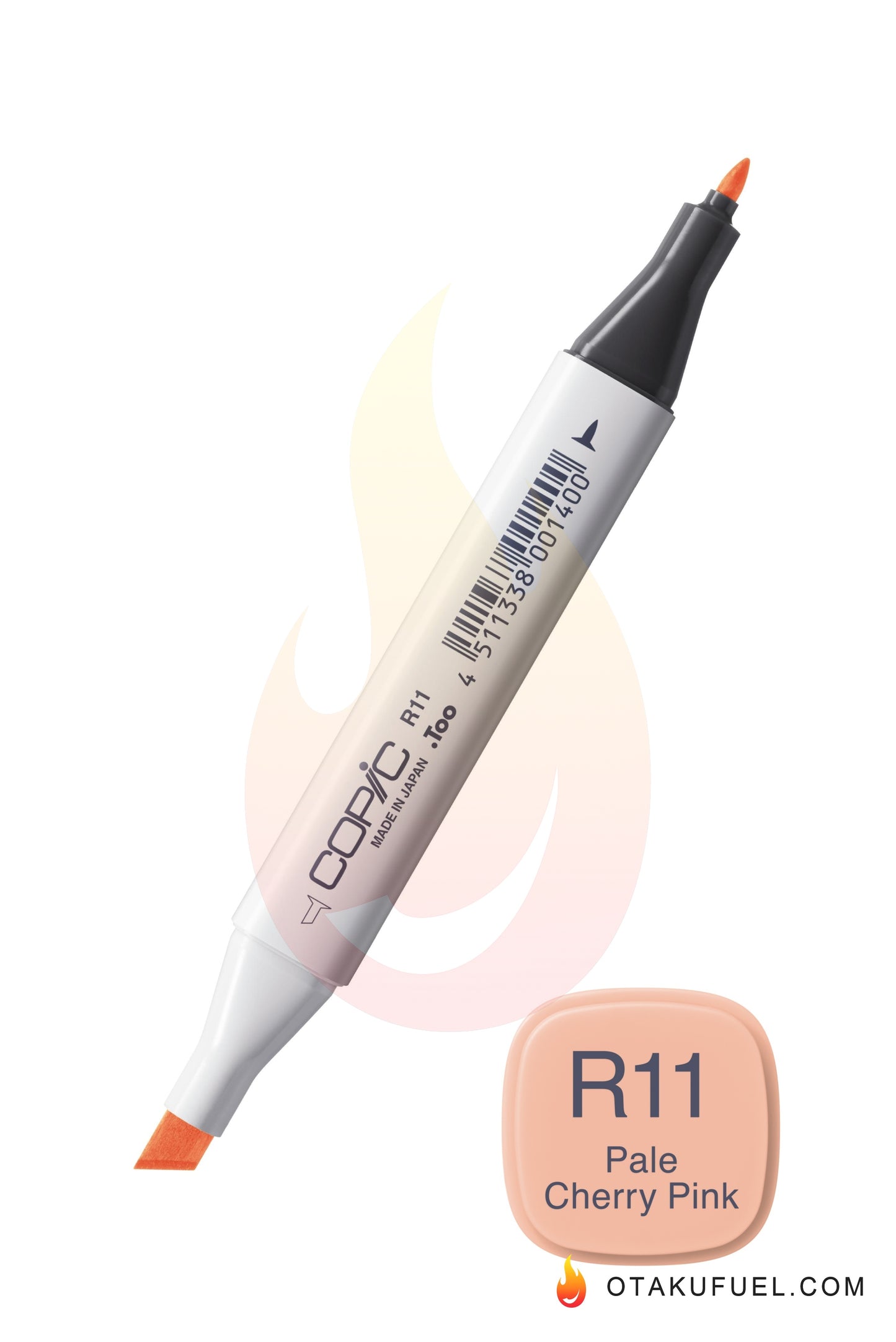 R11-C Pale Cherry Pink CLASSIC Copic Marker <inline style="float: right; margin-right: 10px; background-color: rgb(253, 225, 213);">&nbsp;&nbsp;&nbsp;&nbsp;&nbsp;&nbsp; </inline>