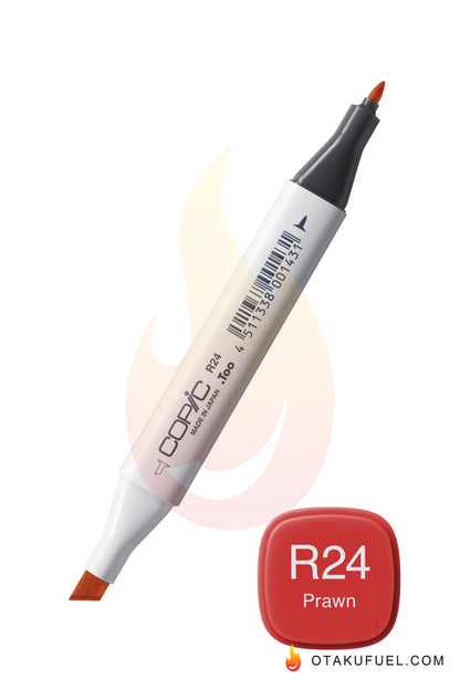 R24-C Prawn CLASSIC Copic Marker <inline style="float: right; margin-right: 10px; background-color: rgb(226, 110, 113);">&nbsp;&nbsp;&nbsp;&nbsp;&nbsp;&nbsp; </inline>