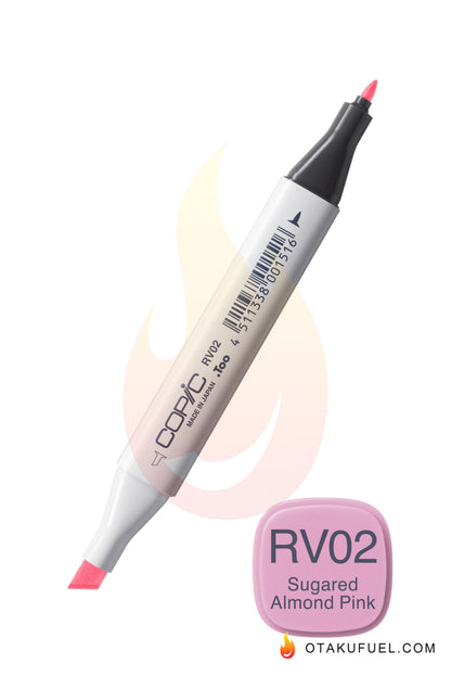 RV02-C Sugared Almond Pink CLASSIC Copic Marker <inline style="float: right; margin-right: 10px; background-color: rgb(250, 213, 230);">&nbsp;&nbsp;&nbsp;&nbsp;&nbsp;&nbsp; </inline>
