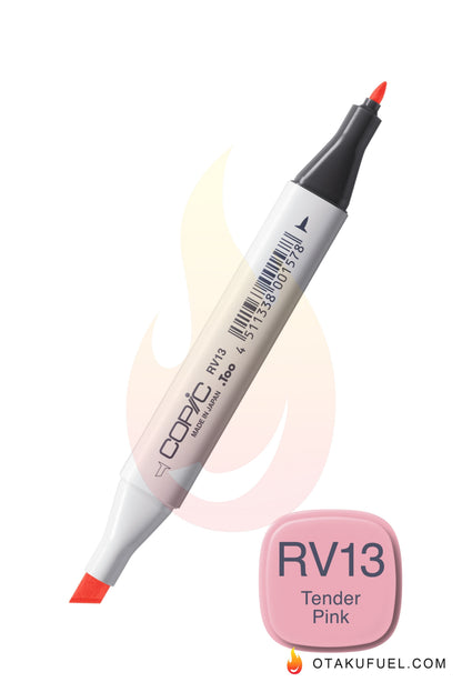 RV13-C Tender Pink CLASSIC Copic Marker <inline style="float: right; margin-right: 10px; background-color: rgb(249, 201, 215);">&nbsp;&nbsp;&nbsp;&nbsp;&nbsp;&nbsp; </inline>