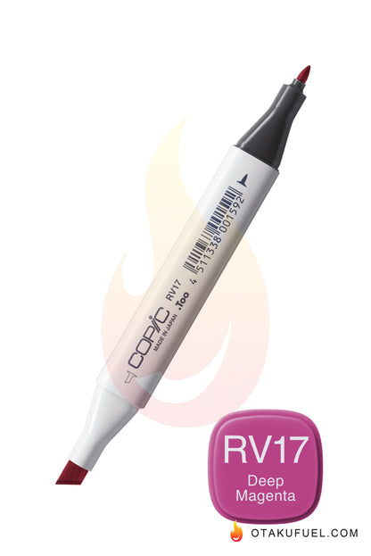 RV17-C Deep Magenta CLASSIC Copic Marker <inline style="float: right; margin-right: 10px; background-color: rgb(203, 117, 163);">&nbsp;&nbsp;&nbsp;&nbsp;&nbsp;&nbsp; </inline>