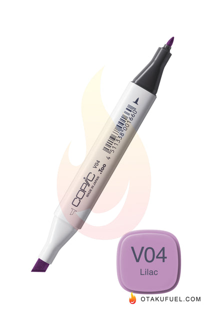 V04-C Lilac CLASSIC Copic Marker <inline style="float: right; margin-right: 10px; background-color: rgb(230, 170, 206);">&nbsp;&nbsp;&nbsp;&nbsp;&nbsp;&nbsp; </inline>