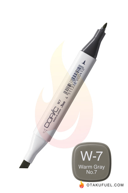 W7-C Warm Gray No. 7 CLASSIC Copic Marker <inline style="float: right; margin-right: 10px; background-color: rgb(119, 121, 116);">&nbsp;&nbsp;&nbsp;&nbsp;&nbsp;&nbsp; </inline>