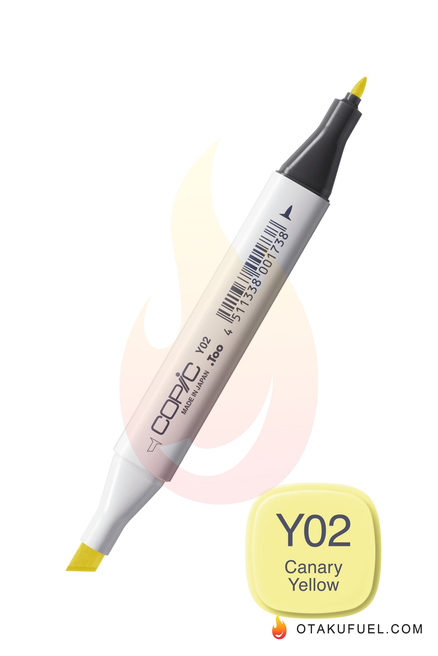 Y02-C Canary Yellow CLASSIC Copic Marker <inline style="float: right; margin-right: 10px; background-color: rgb(246, 242, 151);">&nbsp;&nbsp;&nbsp;&nbsp;&nbsp;&nbsp; </inline>