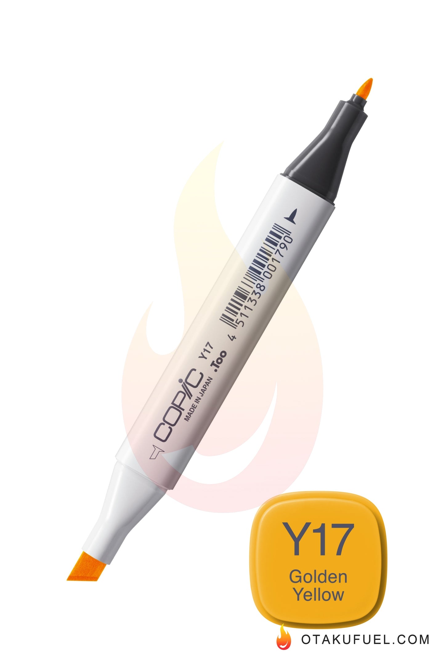 Y17-C Golden Yellow CLASSIC Copic Marker <inline style="float: right; margin-right: 10px; background-color: rgb(254,225,85);">&nbsp;&nbsp;&nbsp;&nbsp;&nbsp;&nbsp; </inline>