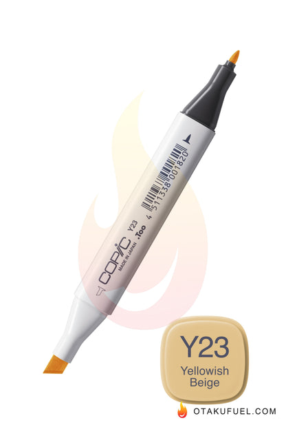 Y23-C Yellowish Beige CLASSIC Copic Marker <inline style="float: right; margin-right: 10px; background-color: rgb(250,226,180);">&nbsp;&nbsp;&nbsp;&nbsp;&nbsp;&nbsp; </inline>