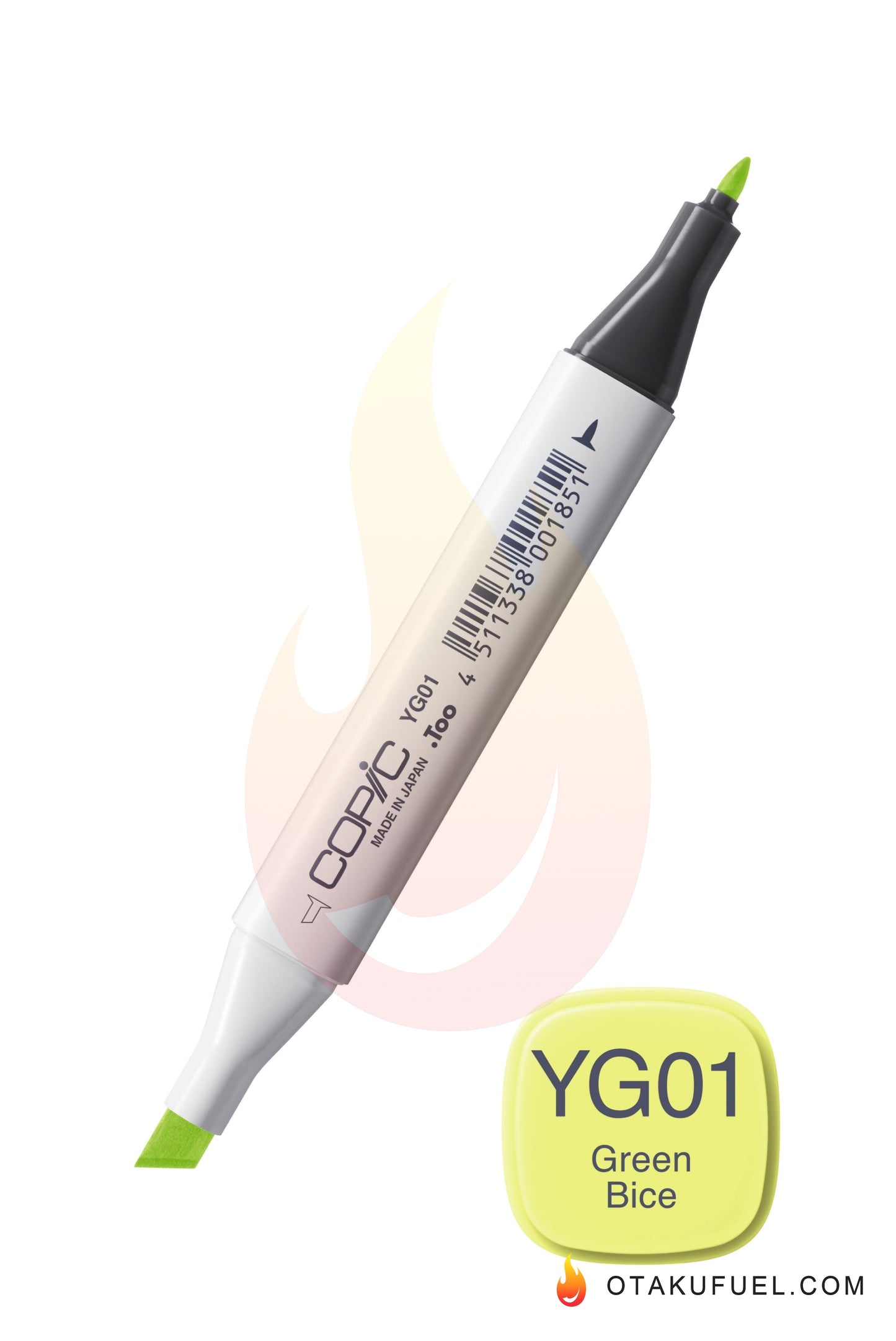 YG01-C Green Bice CLASSIC Copic Marker <inline style="float: right; margin-right: 10px; background-color: rgb(228, 237, 187);">&nbsp;&nbsp;&nbsp;&nbsp;&nbsp;&nbsp; </inline>