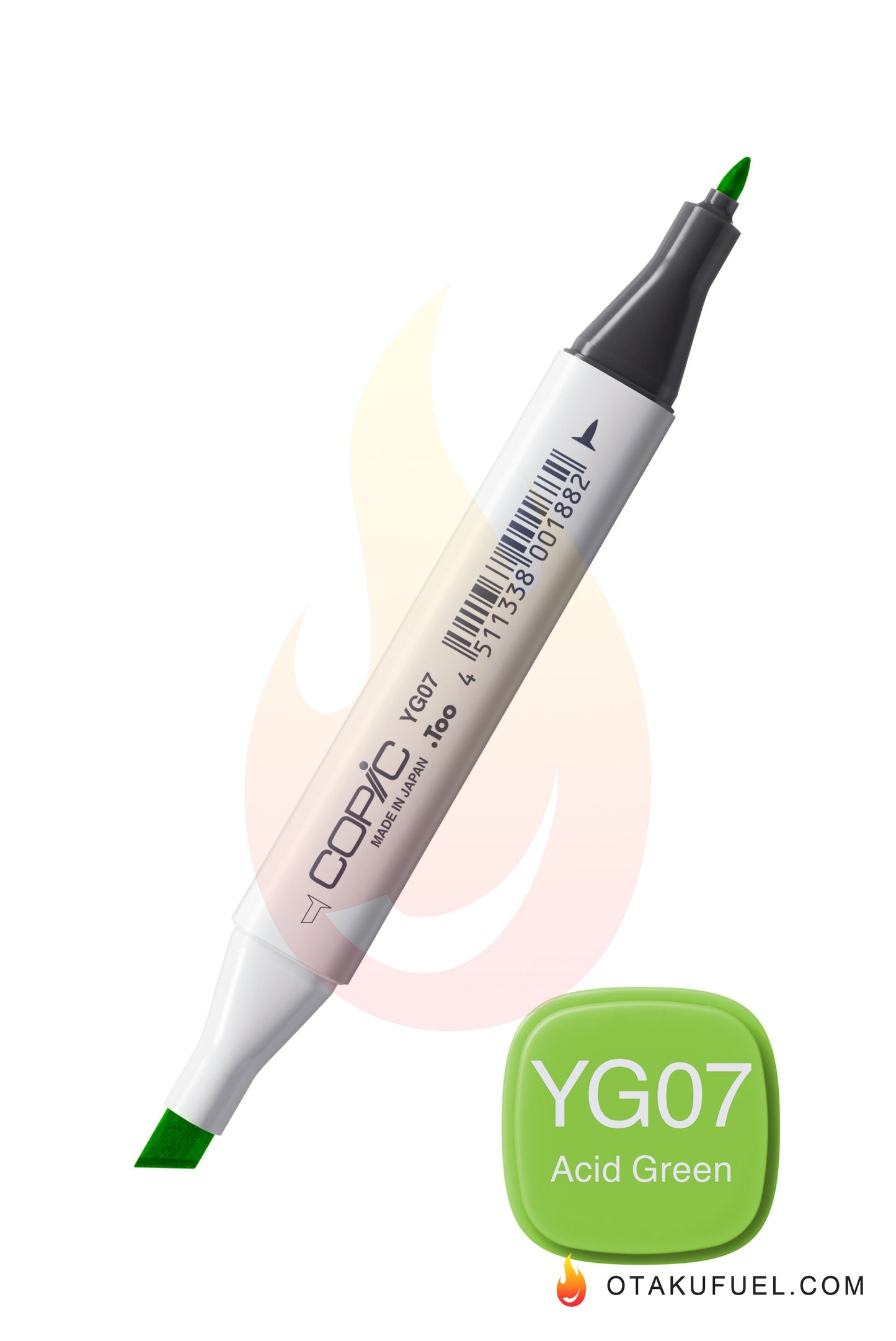 YG07-C Acid Green CLASSIC Copic Marker <inline style="float: right; margin-right: 10px; background-color: rgb(155, 199, 81);">&nbsp;&nbsp;&nbsp;&nbsp;&nbsp;&nbsp; </inline>