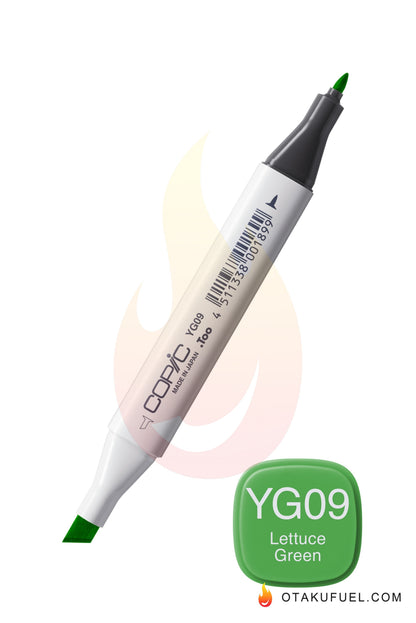 YG09-C Lettuce Green CLASSIC Copic Marker <inline style="float: right; margin-right: 10px; background-color: rgb(118, 188, 100);">&nbsp;&nbsp;&nbsp;&nbsp;&nbsp;&nbsp; </inline>