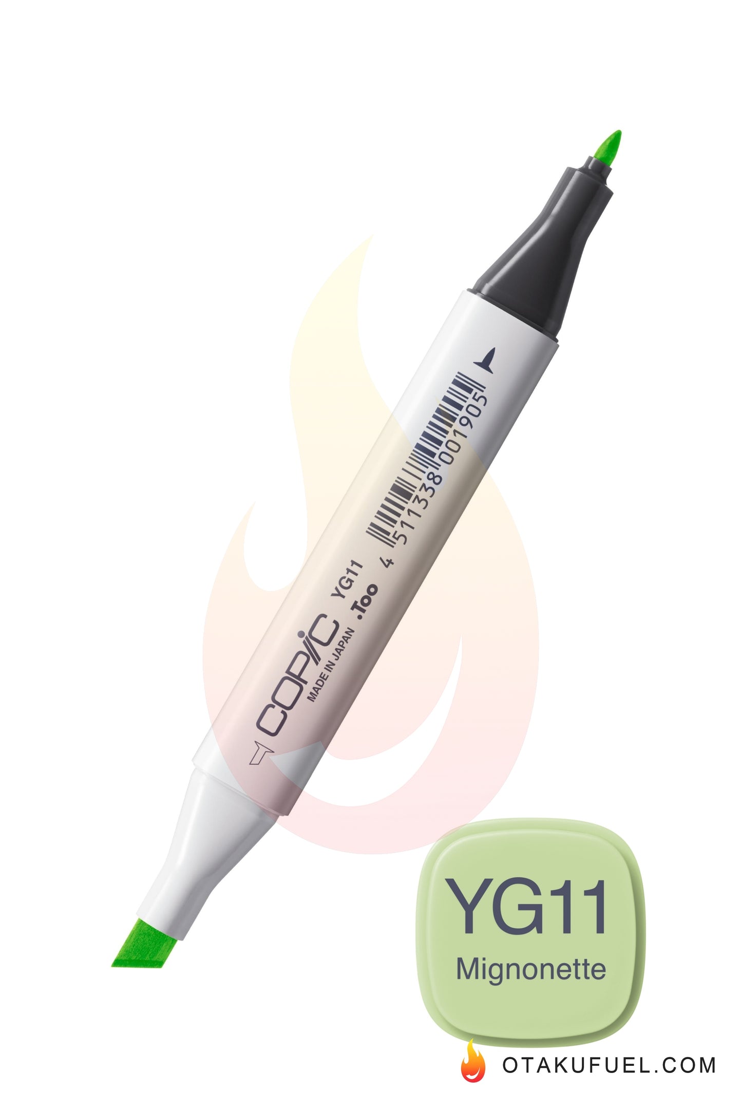 YG11-C Mignonette CLASSIC Copic Marker <inline style="float: right; margin-right: 10px; background-color: rgb(229, 240, 208);">&nbsp;&nbsp;&nbsp;&nbsp;&nbsp;&nbsp; </inline>