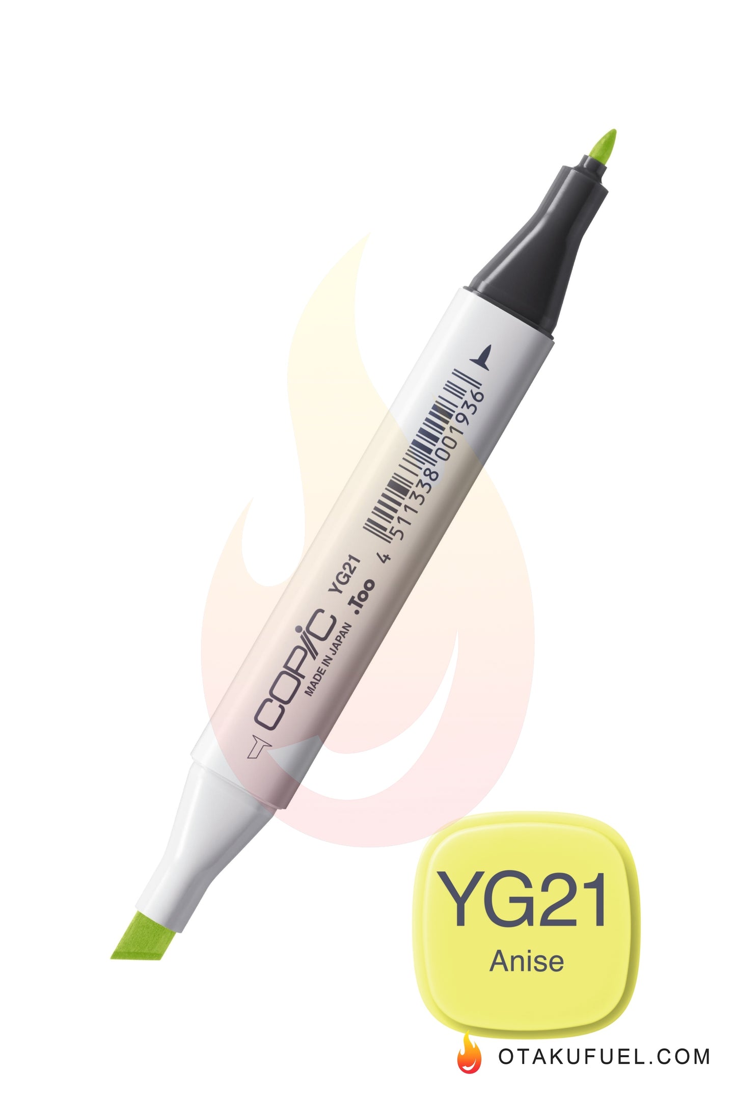 YG21-C Anise CLASSIC Copic Marker <inline style="float: right; margin-right: 10px; background-color: rgb(246, 245, 185);">&nbsp;&nbsp;&nbsp;&nbsp;&nbsp;&nbsp; </inline>