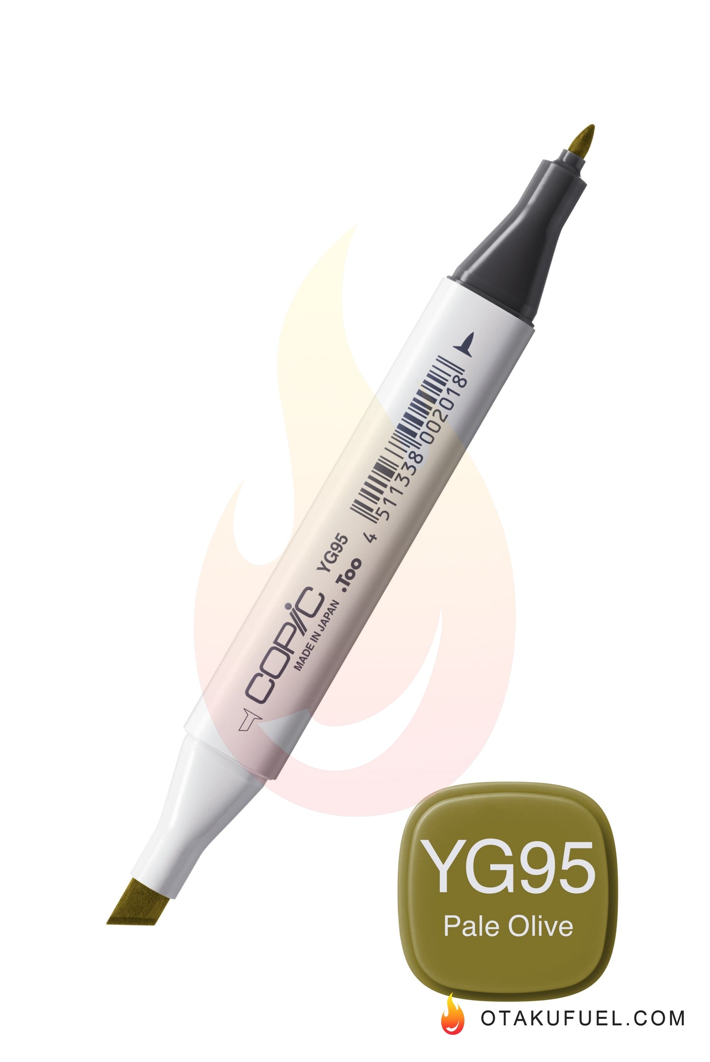 YG95-C Copic CLASSIC Marker Pale Olive <inline style="float: right; margin-right: 10px; background-color: rgb(95, 126, 58);">&nbsp;&nbsp;&nbsp;&nbsp;&nbsp;&nbsp; </inline>