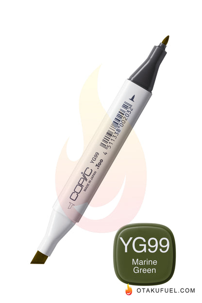 YG99-C Marine Green CLASSIC Copic Marker <inline style="float: right; margin-right: 10px; background-color: rgb(72, 97, 39);">&nbsp;&nbsp;&nbsp;&nbsp;&nbsp;&nbsp; </inline>