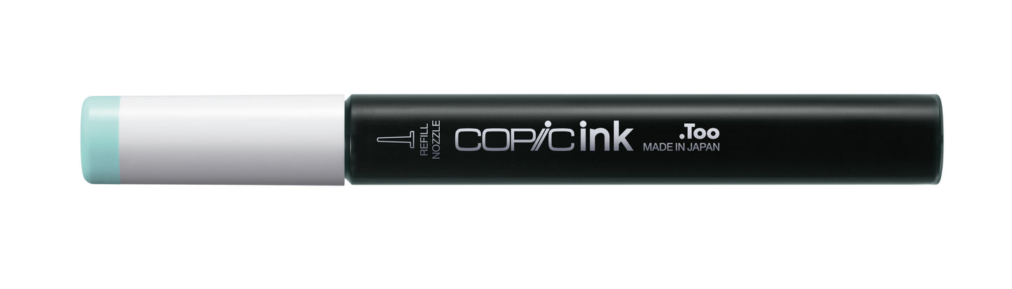 Copic Ink Refill BG01 Aqua Blue <inline style="float: right; margin-right: 10px; background-color: rgb(200, 228, 249);">&nbsp;&nbsp;&nbsp;&nbsp;&nbsp;&nbsp; </inline>