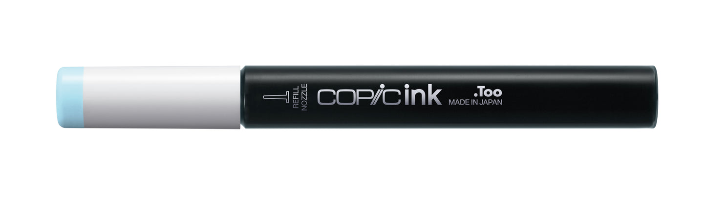 Copic Ink Refill BG02 New Blue <inline style="float: right; margin-right: 10px; background-color: rgb(198, 231, 236);">&nbsp;&nbsp;&nbsp;&nbsp;&nbsp;&nbsp; </inline>