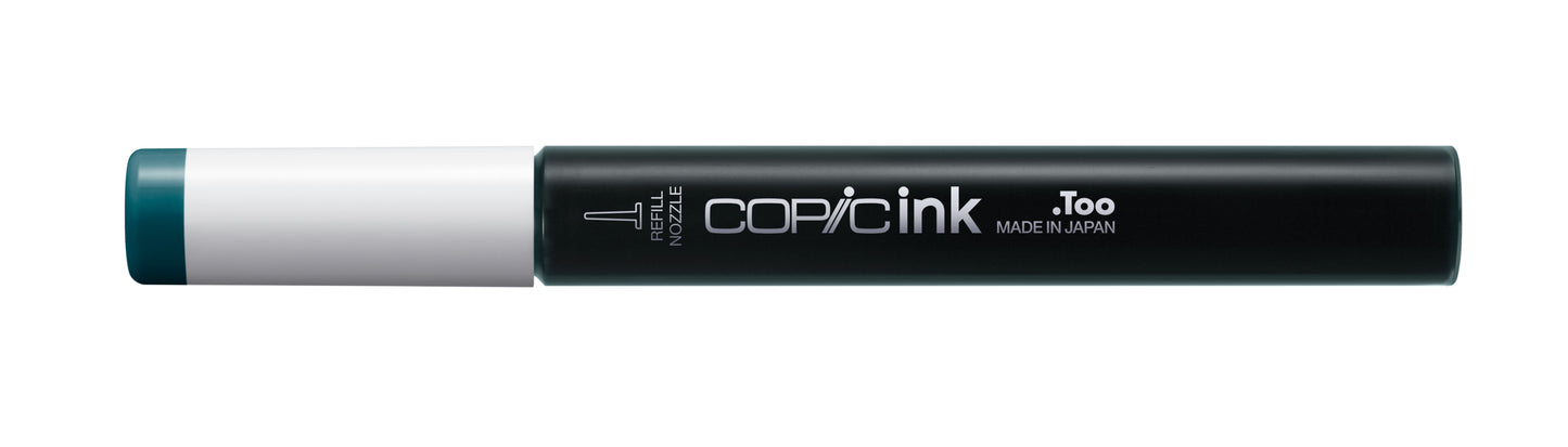 Copic Ink Refill BG09 Blue Green <inline style="float: right; margin-right: 10px; background-color: rgb(20, 174, 198);">&nbsp;&nbsp;&nbsp;&nbsp;&nbsp;&nbsp; </inline>