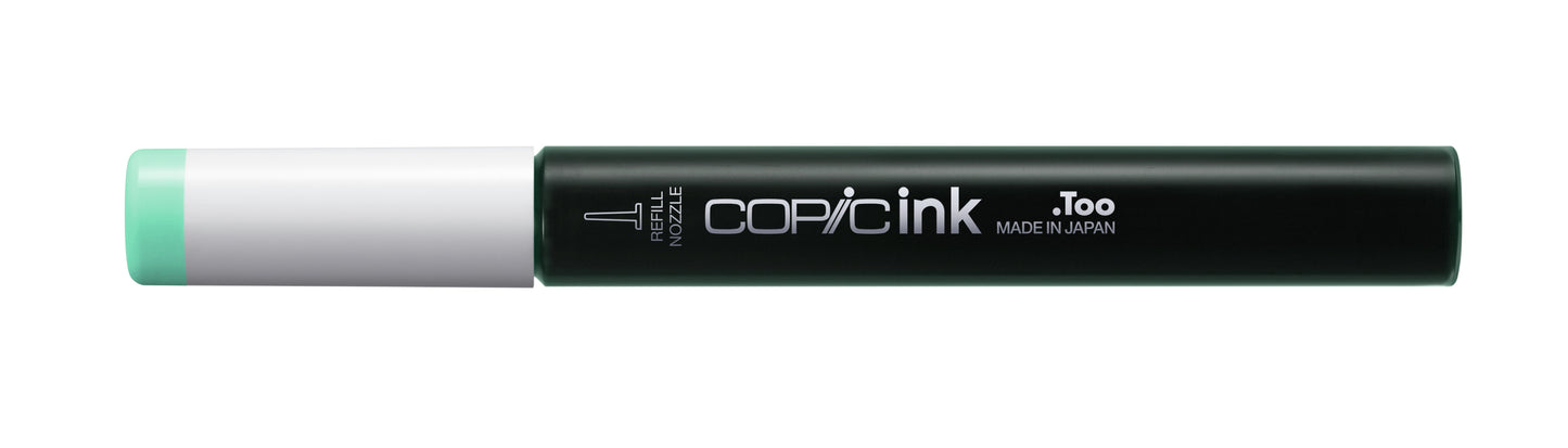 Copic Ink Refill BG34 Horizon Green <inline style="float: right; margin-right: 10px; background-color: rgb(162, 218, 215);">&nbsp;&nbsp;&nbsp;&nbsp;&nbsp;&nbsp; </inline>