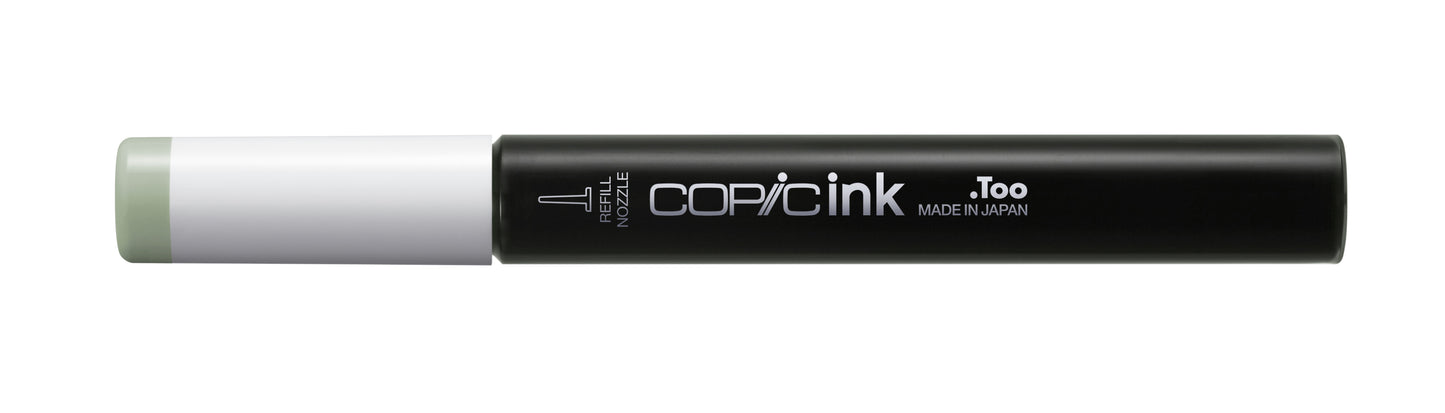 Copic Ink Refill BG93 Green Gray <inline style="float: right; margin-right: 10px; background-color: rgb(186, 192, 182);">&nbsp;&nbsp;&nbsp;&nbsp;&nbsp;&nbsp; </inline>
