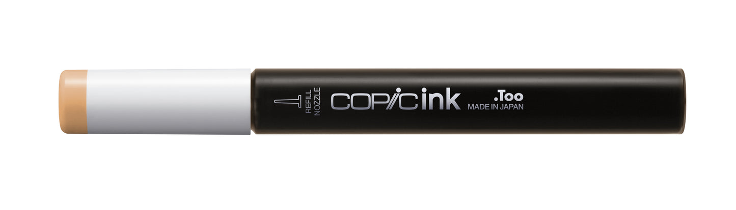 Copic Ink Refill E55 Light Camel <inline style="float: right; margin-right: 10px; background-color: rgb(234, 213, 174);">&nbsp;&nbsp;&nbsp;&nbsp;&nbsp;&nbsp; </inline>