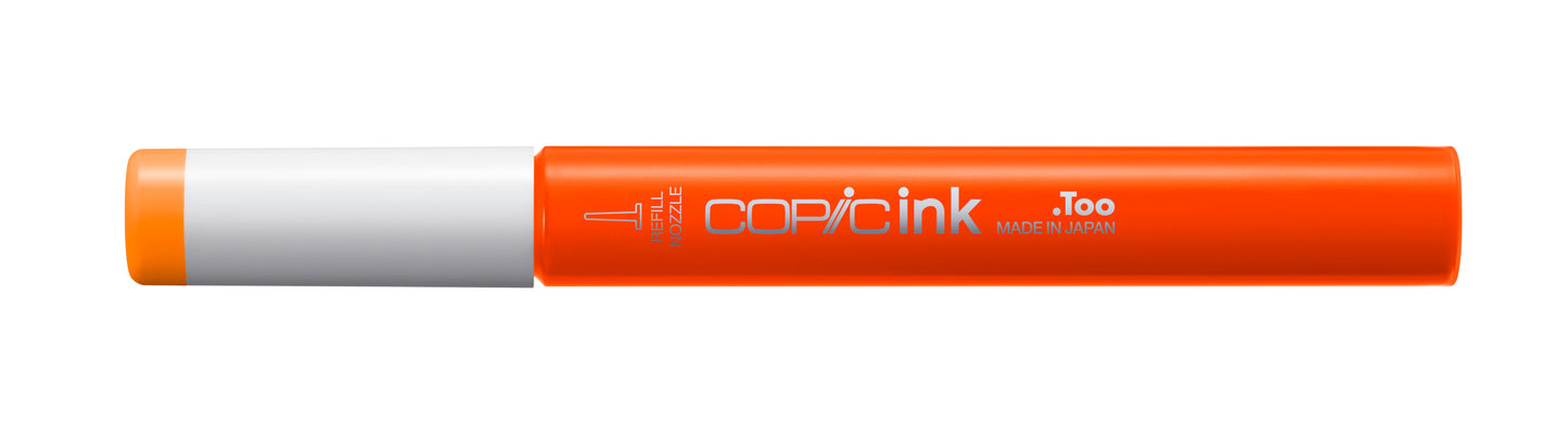 Copic Ink Refill FYR1 Fluorescent Orange <inline style="float: right; margin-right: 10px; background-color: rgb(242, 111, 33);">&nbsp;&nbsp;&nbsp;&nbsp;&nbsp;&nbsp; </inline>