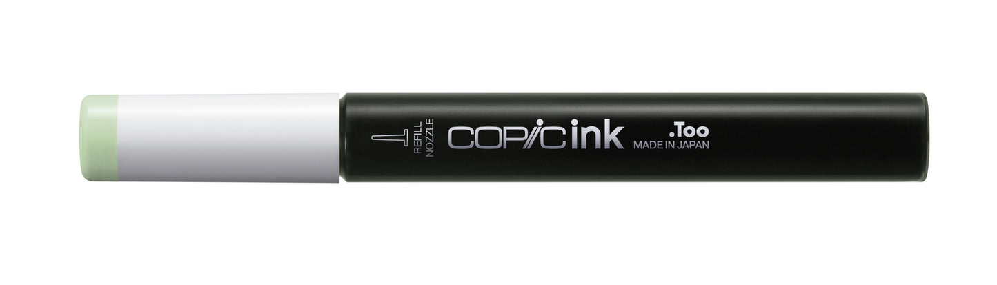 Copic Ink Refill G12 Sea Green <inline style="float: right; margin-right: 10px; background-color: rgb(206, 228, 189);">&nbsp;&nbsp;&nbsp;&nbsp;&nbsp;&nbsp; </inline>