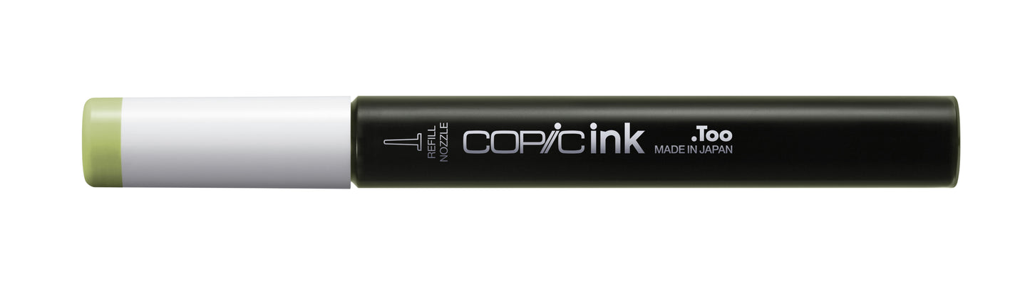 Copic Ink Refill G43 Pistachio <inline style="float: right; margin-right: 10px; background-color: rgb(214, 230, 166);">&nbsp;&nbsp;&nbsp;&nbsp;&nbsp;&nbsp; </inline>