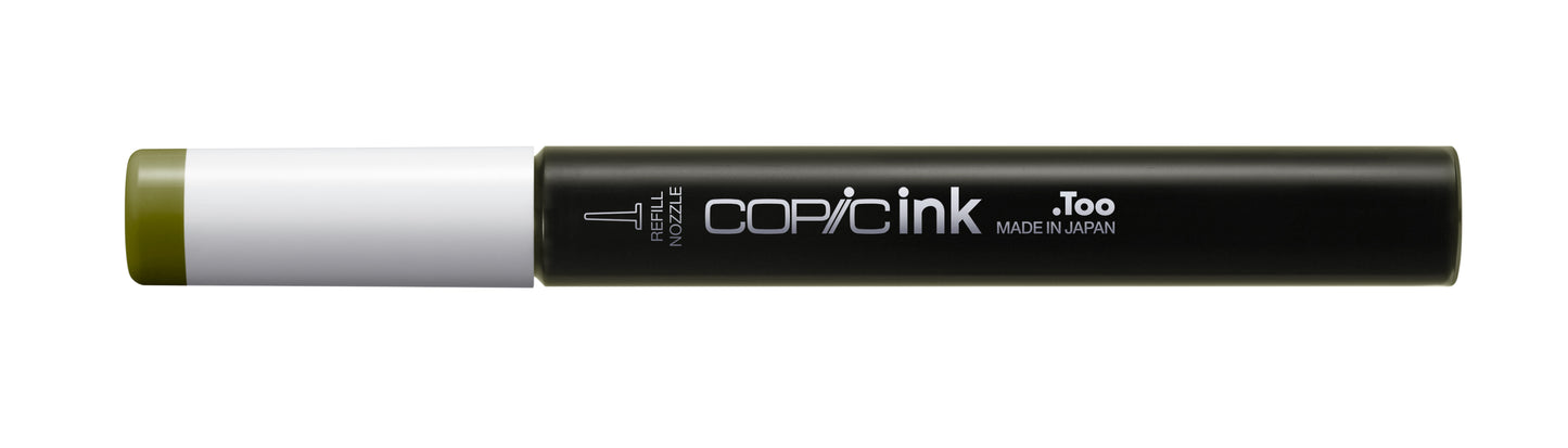 Copic Ink Refill G99 Olive <inline style="float: right; margin-right: 10px; background-color: rgb(95, 126, 58);">&nbsp;&nbsp;&nbsp;&nbsp;&nbsp;&nbsp; </inline>