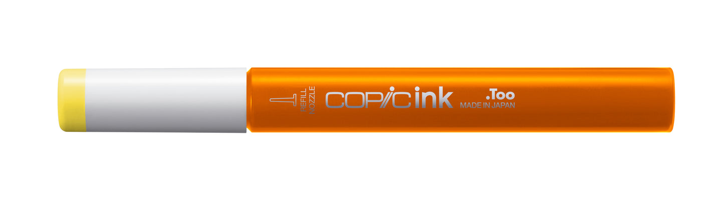 Copic Ink Refill Y13 Lemon Yellow <inline style="float: right; margin-right: 10px; background-color: rgb(252,245,173);">&nbsp;&nbsp;&nbsp;&nbsp;&nbsp;&nbsp; </inline>