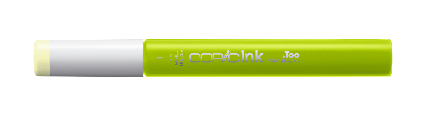 Copic Ink Refill YG0000 Lily White <inline style="float: right; margin-right: 10px; background-color: rgb(241, 246, 217);">&nbsp;&nbsp;&nbsp;&nbsp;&nbsp;&nbsp; </inline>