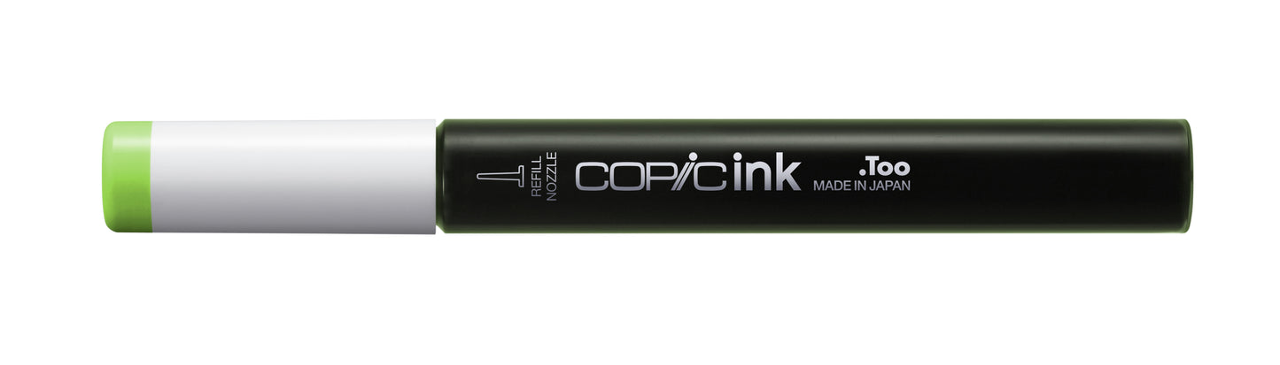 Copic Ink Refill YG06 Yellowish Green <inline style="float: right; margin-right: 10px; background-color: rgb(196,226,150);">&nbsp;&nbsp;&nbsp;&nbsp;&nbsp;&nbsp; </inline>