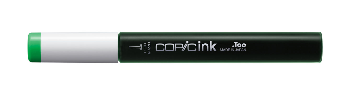 Copic Ink Refill YG09 Lettuce Green <inline style="float: right; margin-right: 10px; background-color: rgb(118, 188, 100);">&nbsp;&nbsp;&nbsp;&nbsp;&nbsp;&nbsp; </inline>