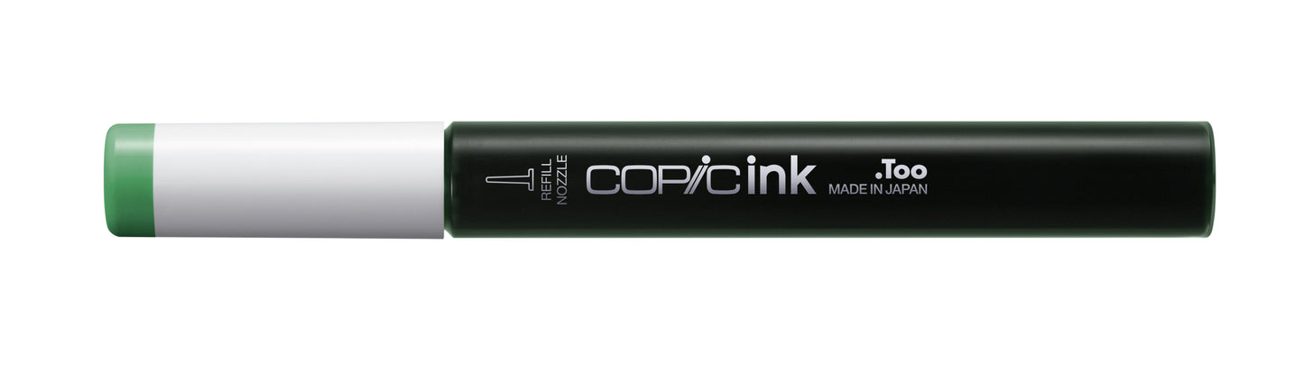 Copic Ink Refill YG45 Cobalt Green <inline style="float: right; margin-right: 10px; background-color: rgb(174, 214, 173);">&nbsp;&nbsp;&nbsp;&nbsp;&nbsp;&nbsp; </inline>