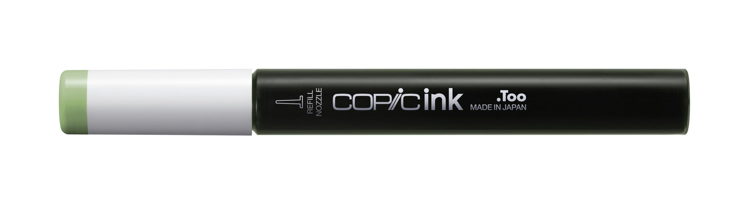 Copic Ink Refill YG61 Pale Moss <inline style="float: right; margin-right: 10px; background-color: rgb(129, 191, 140);">&nbsp;&nbsp;&nbsp;&nbsp;&nbsp;&nbsp; </inline>