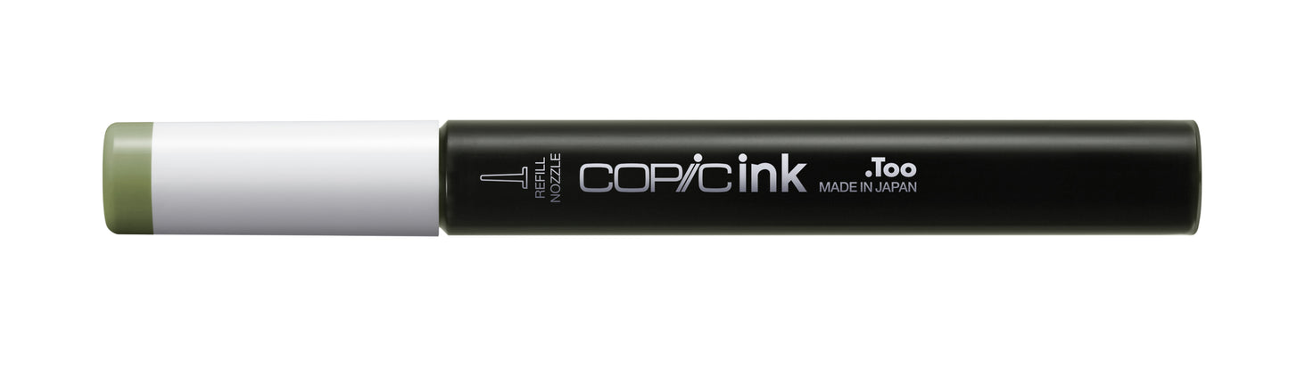 Copic Ink Refill YG63 Pea Green <inline style="float: right; margin-right: 10px; background-color: rgb(161, 203, 163);">&nbsp;&nbsp;&nbsp;&nbsp;&nbsp;&nbsp; </inline>