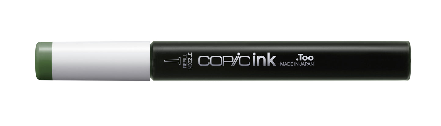 Copic Ink Refill YG67 Moss <inline style="float: right; margin-right: 10px; background-color: rgb(129, 191, 140);">&nbsp;&nbsp;&nbsp;&nbsp;&nbsp;&nbsp; </inline>