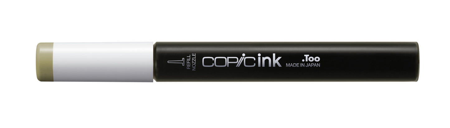 Copic Ink Refill YG93 Grayish Yellow <inline style="float: right; margin-right: 10px; background-color: rgb(211,210,156);">&nbsp;&nbsp;&nbsp;&nbsp;&nbsp;&nbsp; </inline>
