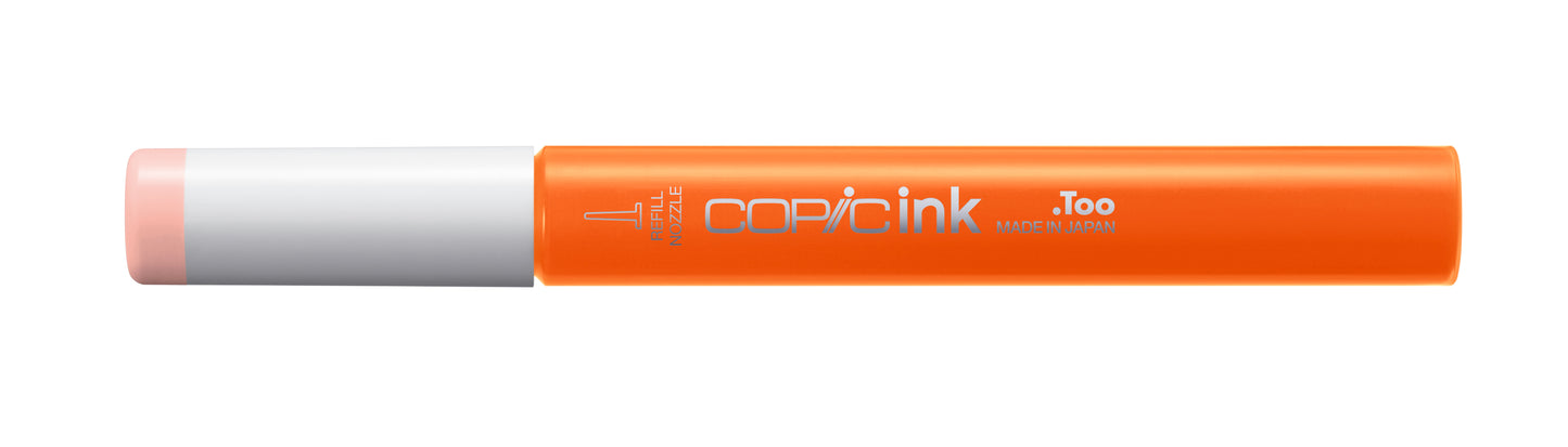Copic Ink Refill YR01 Peach Puff <inline style="float: right; margin-right: 10px; background-color: rgb(249, 192, 185);">&nbsp;&nbsp;&nbsp;&nbsp;&nbsp;&nbsp; </inline>