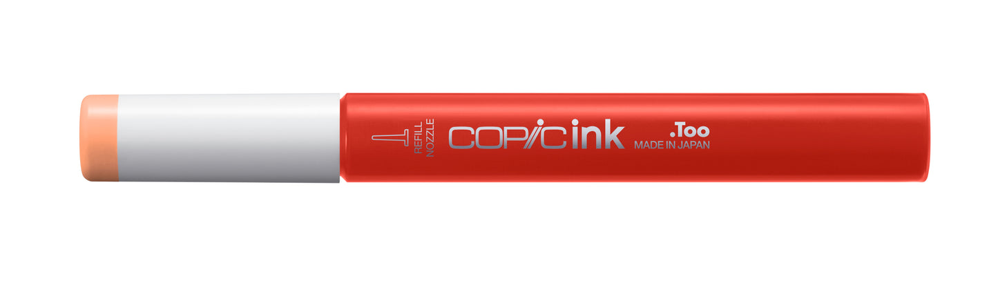 Copic Ink Refill YR02 Light Orange <inline style="float: right; margin-right: 10px; background-color: rgb(253, 202, 149);">&nbsp;&nbsp;&nbsp;&nbsp;&nbsp;&nbsp; </inline>