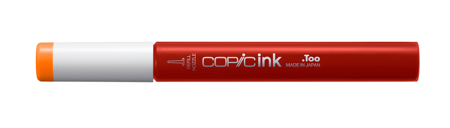 Copic Ink Refill YR04 Chrome Orange <inline style="float: right; margin-right: 10px; background-color: rgb(255, 196, 106);">&nbsp;&nbsp;&nbsp;&nbsp;&nbsp;&nbsp; </inline>