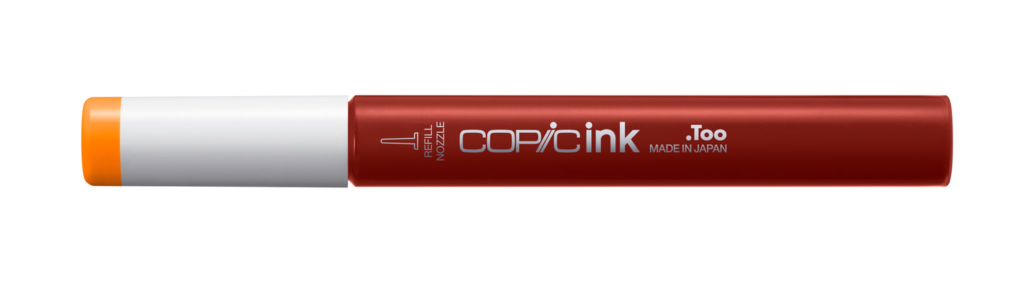 Copic Ink Refill YR16 Apricot <inline style="float: right; margin-right: 10px; background-color: rgb(254, 183, 41);">&nbsp;&nbsp;&nbsp;&nbsp;&nbsp;&nbsp; </inline>