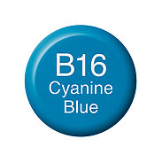 Copic Ink Refill B16 Cyanine Blue <inline style="float: right; margin-right: 10px; background-color: rgb(27, 189, 235);">&nbsp;&nbsp;&nbsp;&nbsp;&nbsp;&nbsp; </inline>