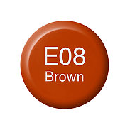 Copic Ink Refill E08 Brown <inline style="float: right; margin-right: 10px; background-color: rgb(202, 103, 84);">&nbsp;&nbsp;&nbsp;&nbsp;&nbsp;&nbsp; </inline>