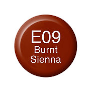 Copic Ink Refill E09 Burnt Sienna <inline style="float: right; margin-right: 10px; background-color: rgb(217,105,80);">&nbsp;&nbsp;&nbsp;&nbsp;&nbsp;&nbsp; </inline>