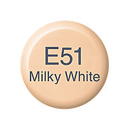 Copic Ink Refill E51 Milky White <inline style="float: right; margin-right: 10px; background-color: rgb(254, 233, 214);">&nbsp;&nbsp;&nbsp;&nbsp;&nbsp;&nbsp; </inline>