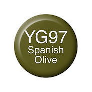 Copic Ink Refill YG97 Spanish Olive <inline style="float: right; margin-right: 10px; background-color: rgb(95, 126, 58);">&nbsp;&nbsp;&nbsp;&nbsp;&nbsp;&nbsp; </inline>