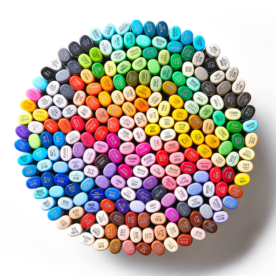 All Individual Copic Sketch Markers