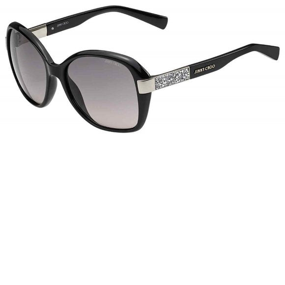 Jimmy Choo Sunglasses Alana Black Gray Gradient brand new